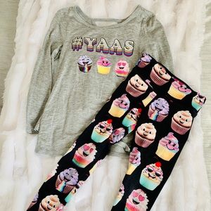 Justice Legging Set Size 6